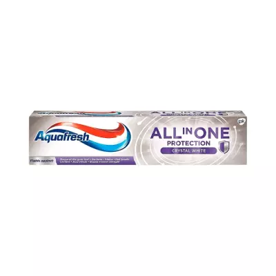 Aquafresh All-in-One Protection Crystal White зубная паста 75 мл туба 1 шт