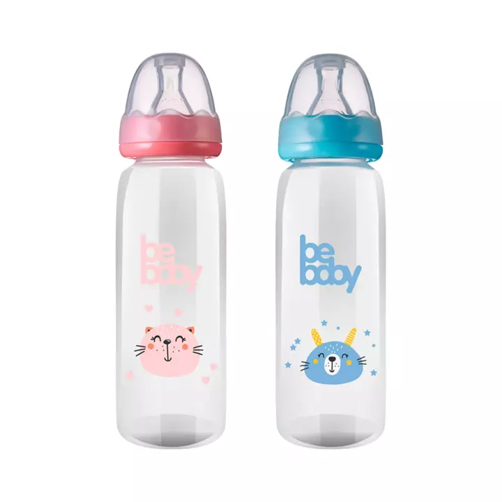 BeBaby бутылочка для кормления арт. R-06B/240 от 3 месяцев 240 мл 1 шт
