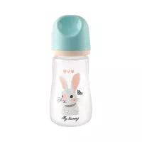 BeBaby бутылочка для кормления арт. R-08B/240 от 3 месяцев 240 мл 1 шт