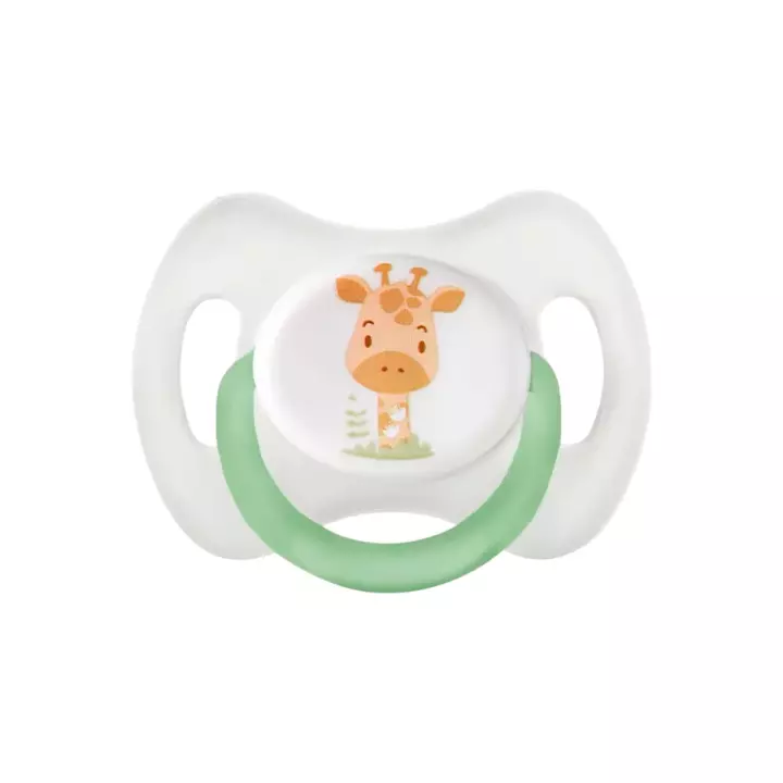 BeBaby арт. LM-9226/1 соска-пустышка силиконовая круглая 0-6 месяцев 1 шт