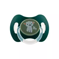 BeBaby арт. LM-9230/2 соска-пустышка силиконовая симметричная 6-18 месяцев 1 шт