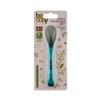 BeBaby ложка детская меняющая цвет арт. LM-9010 от 4 месяцев ассорти 1 шт