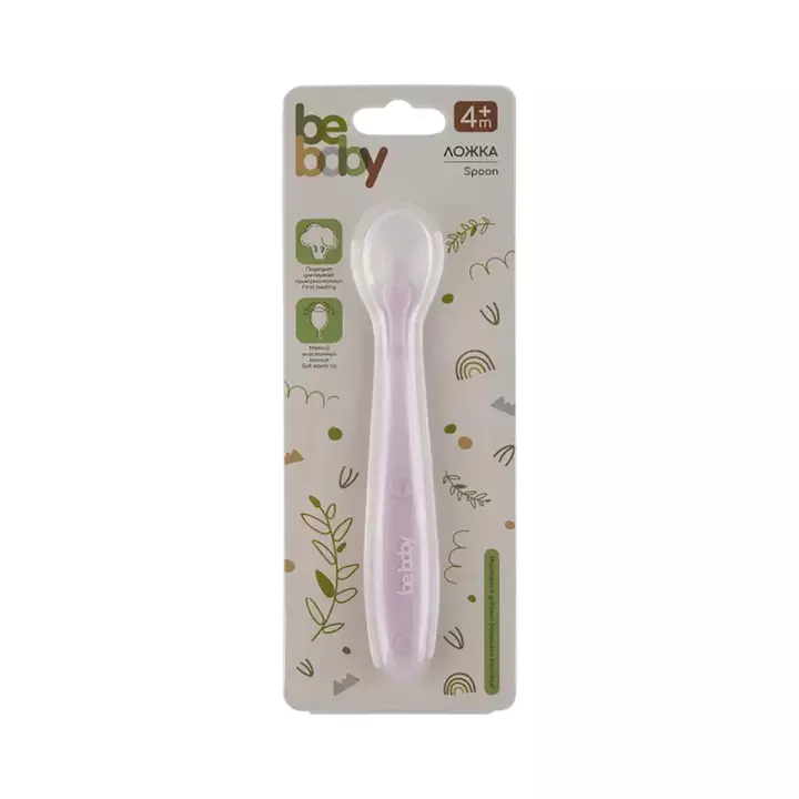 BeBaby ложка детская арт. LM-9065 от 4 месяцев ассорти 1 шт