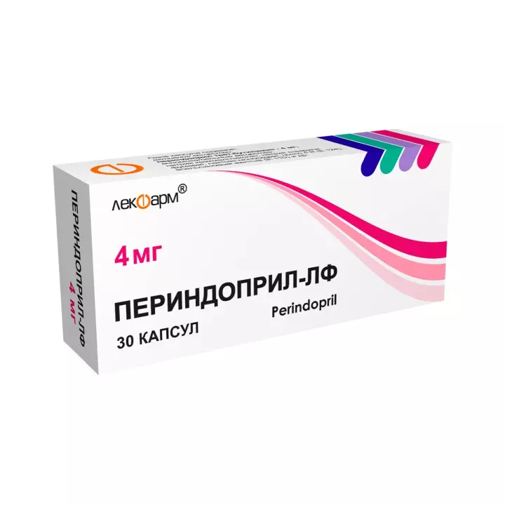 Периндоприл-ЛФ 4 мг капсулы 30 шт