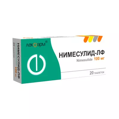 Нимесулид-ЛФ 100 мг таблетки 20 шт