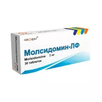 Молсидомин-ЛФ 2 мг таблетки 30 шт
