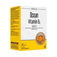 Orzax Ocean Витамин D3 600 МЕ жидкость 20 мл флакон 1 шт