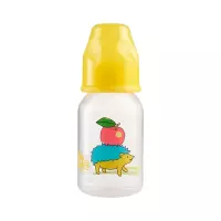 Пома бутылочка арт. 2810 с силиконовой молочной соской (медленный поток) от 0 месяцев 140 мл 1 шт