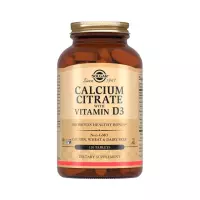 Цитрат кальция с витамином D3 таблетки 1602 мг 120 шт Solgar
