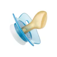 Canpol Babies Basic соска-пустышка латексная анатомическая 0-6 месяцев ассорти 1 шт