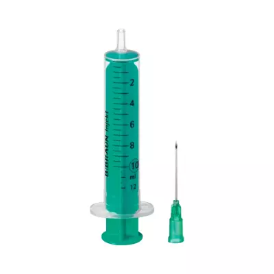 Шприц двухкомпонентный Injekt 10 мл с иглой 21G 1 шт B.Braun