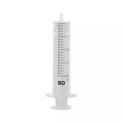 Шприц двухкомпонентный BD Discardit II 20 мл с иглой 21G 1 шт