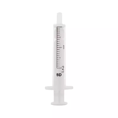 Шприц двухкомпонентный BD Discardit II 2 мл с иглой 23G 1 шт