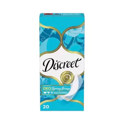 Discreet Deo Spring Breeze Multiform прокладки женские ежедневные 20 шт