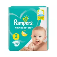 Pampers New Baby-Dry подгузники детские размер 2 Mini 4-8 кг 27 шт