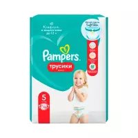 Pampers Pants подгузники-трусики детские размер 5 Junior 12-17 кг 15 шт