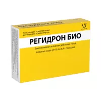 Регидрон Био порошок для приготовления раствора для приема внутрь 6,4 г саше а+б 5 шт Valenta