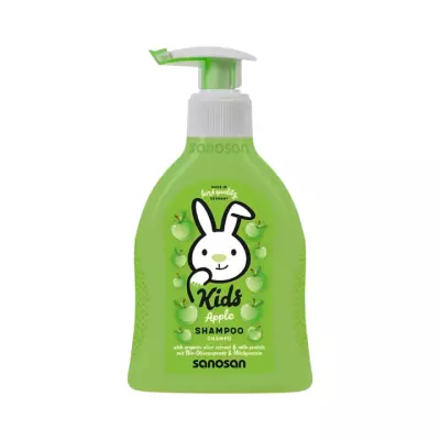 Sanosan Kids Shampoo Apple детский шампунь с ароматом яблока 200 мл 1 шт